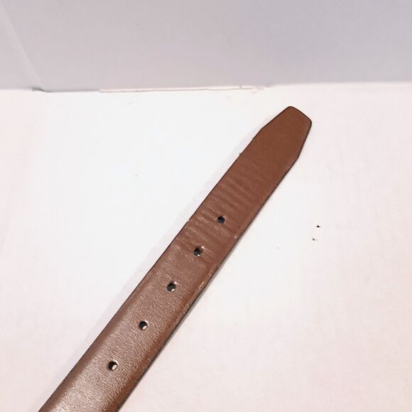 Tommy Hilfiger Leather Reversible Belt-Size 38-Swivel Buckle-Black-Brown-Classic - Picture 7 of 9